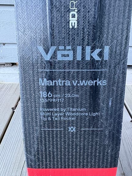 Völkl Mantra V-Werks, 186 cm