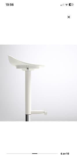 Barbord Billsta & tre barpallar Janinge 76 cm