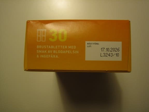 Immun C+D-vitamin Zink 30 brustabletter
