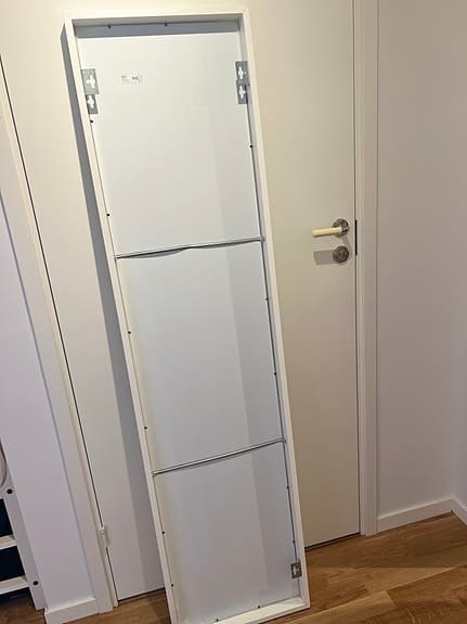 IKEA spegel helkropp vit