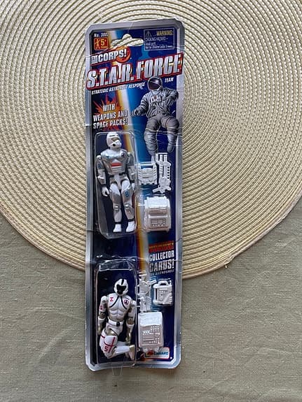 The Corps! S.T.A.R. Force Team figurer med vapen och rymdpaket