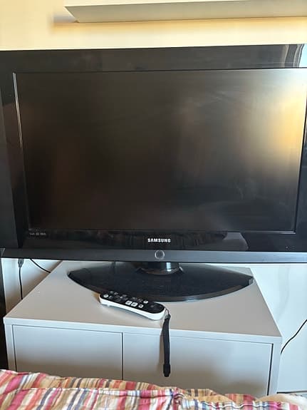 Samsung tv svart