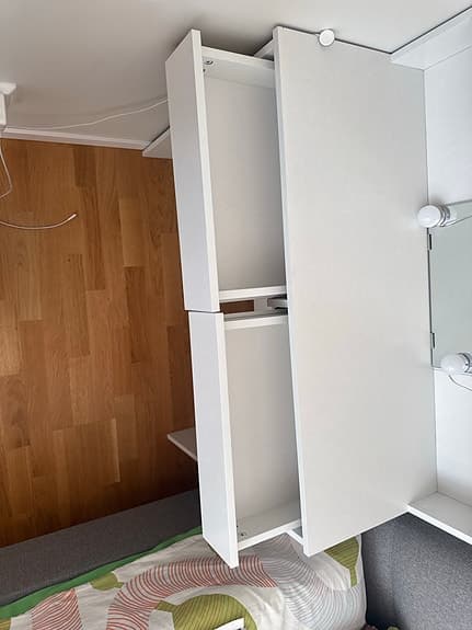 Skrivbord/smikbord med ljus