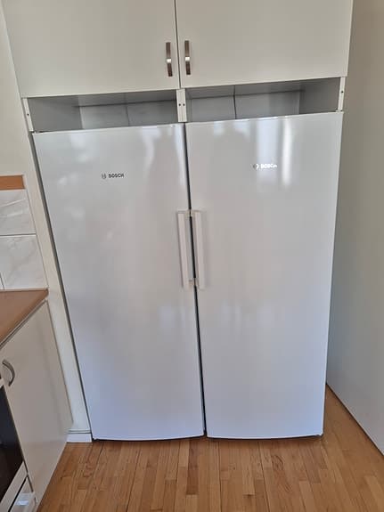 Kyl och frys från Bosch 155cm höjd