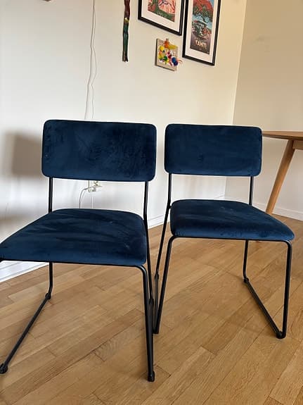 Ellos Stolar blå