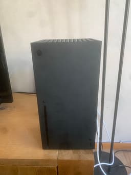 Xbox Series X spelkonsol svart