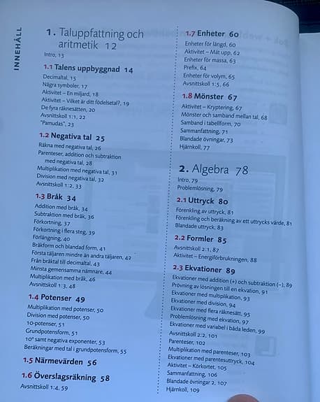 Exponent 1a lärobok matematik gymnasiet