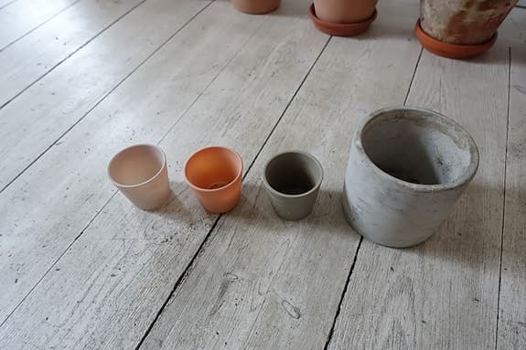 Terrakottakrukor (11-set)