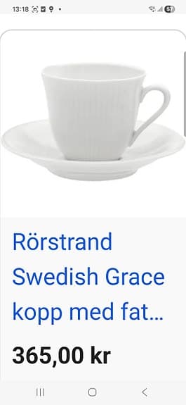 Swedish Grace Koppar med fat nypris 365 nu endast 229!