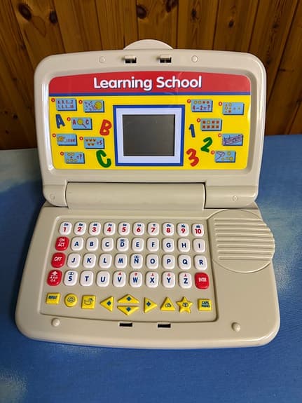 Learning School leksaksdator blå