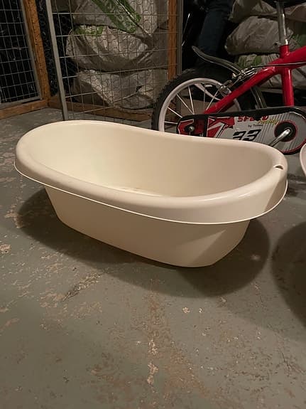 Badbalja plast vit
