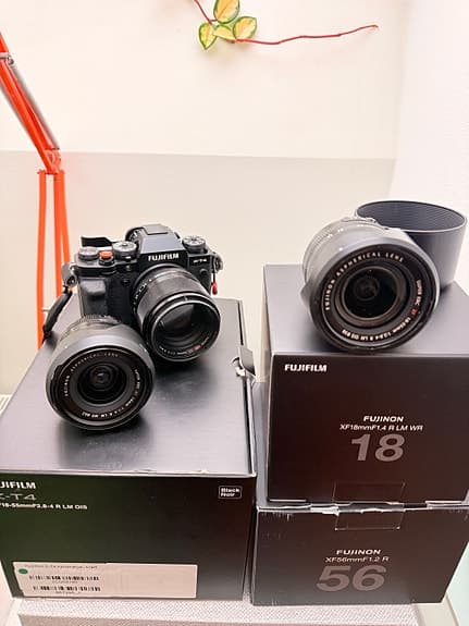 Fujifil XT-4 + Lenses + Acessories