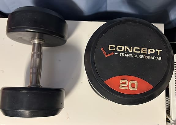 Concept träningsredskap hantel 20 kg