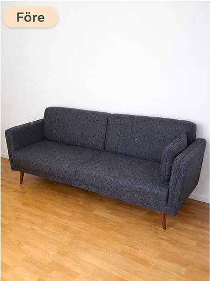 Stilren bäddsoffa i nyskick (läs beskrivningen)