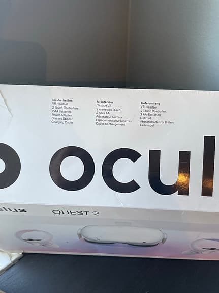 Oculus quest 2 vr