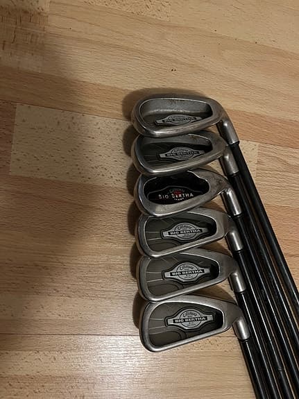 Golfklubbor set järnklubbor driver putter höger