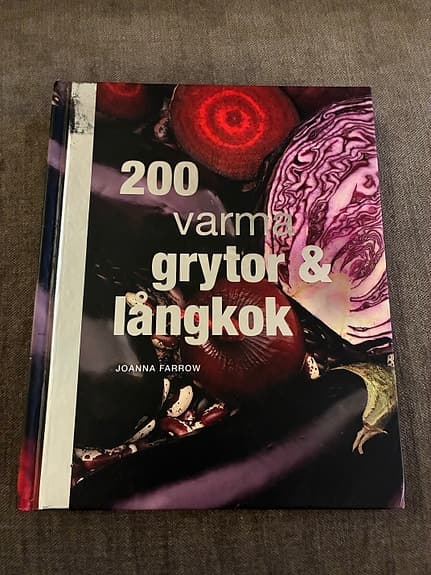 200 varma grytor & långkok- kokbok