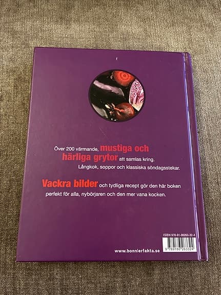 200 varma grytor & långkok- kokbok