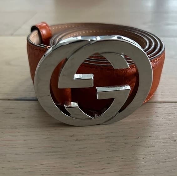 Gucci Herrbälte i Läder - 105cm