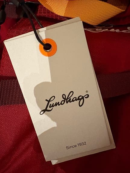 Lundhags Exa 40 ryggsäck 40L m. tillbehör för långfärdsskridskoåkning (nyskick!)