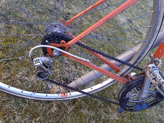 Crescent racercykel XL 28" herr orange