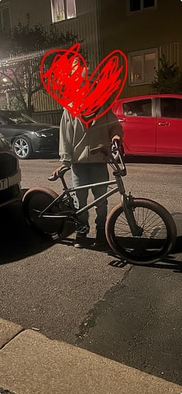 BMX oanvänd!