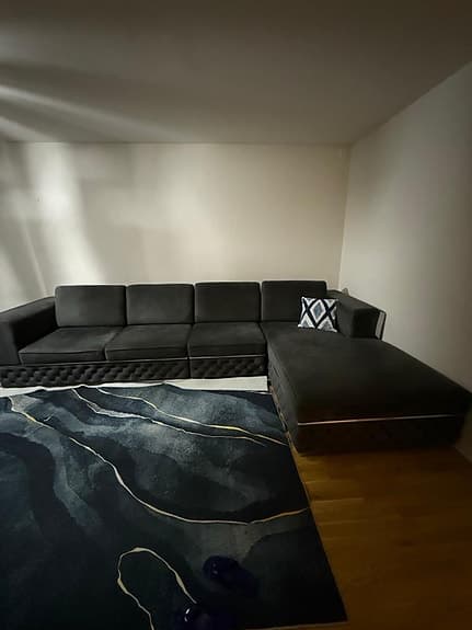 DUX soffa hörnsoffa av Alberto Meda mörk