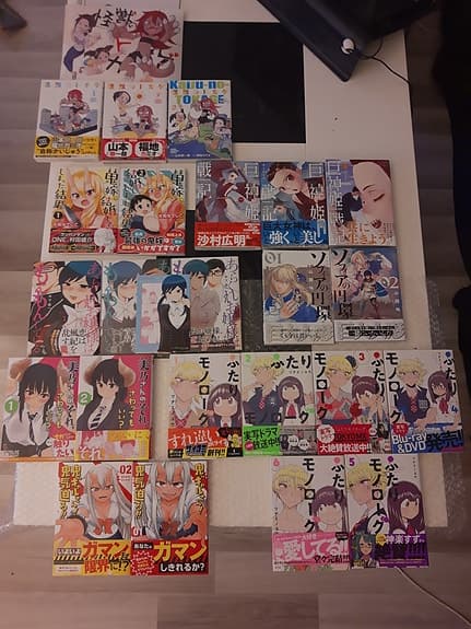 Japanska Manga böcker / serier med Japansk text