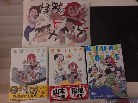Japanska Manga böcker / serier med Japansk text