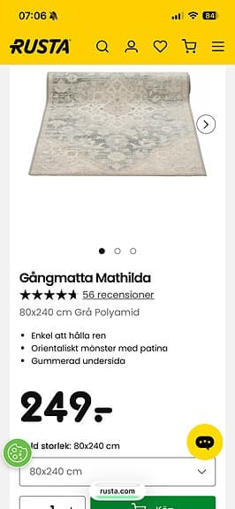 Gångmattor Mathilda