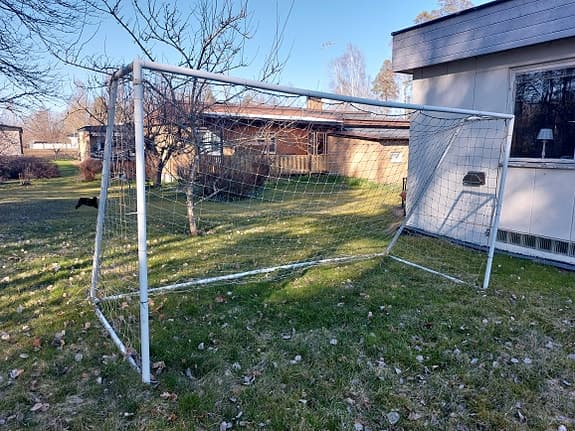 Fotbollsmål och rebounder
