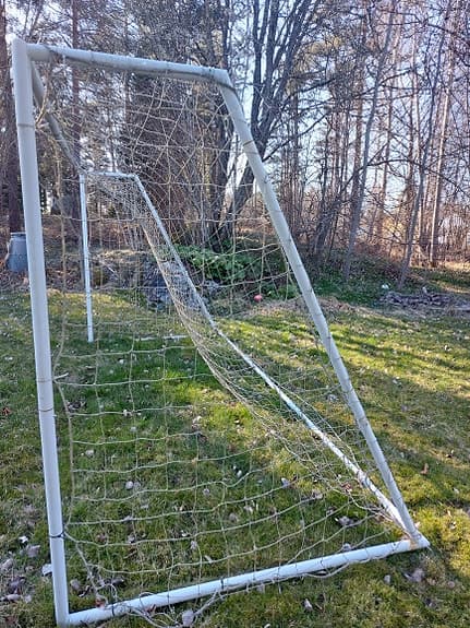 Fotbollsmål och rebounder