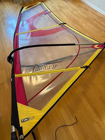 Vindsurfing rigg 4 kvm för barn/ungdomar