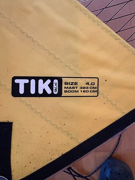 Vindsurfing rigg 4 kvm för barn/ungdomar