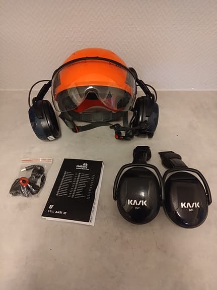Kask hjälm + Hellberg Xstream