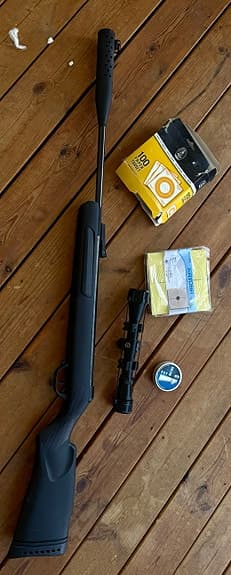 BSA Comet Evo Silentium 4,5mm – Luftgevärspaket i nyskick