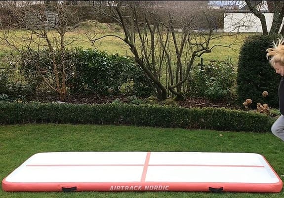 Airtrack Nordic airtrack rosa/vit