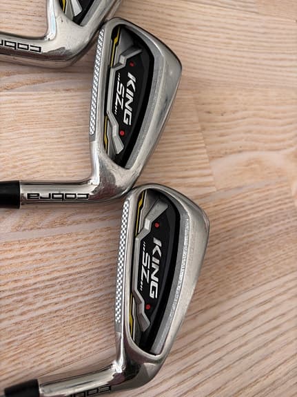 Golfset säljes – Cobra KING S2 järnset + putter + 54° wedge, höger