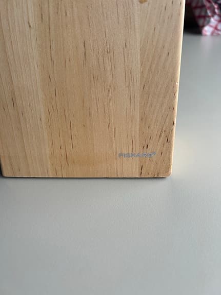 Fiskars knivblock trä
