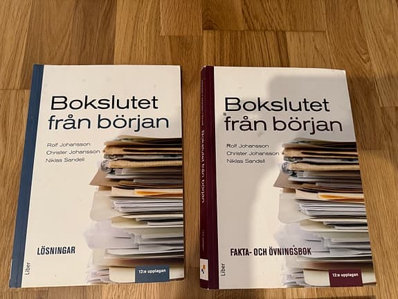 Bokslut från början