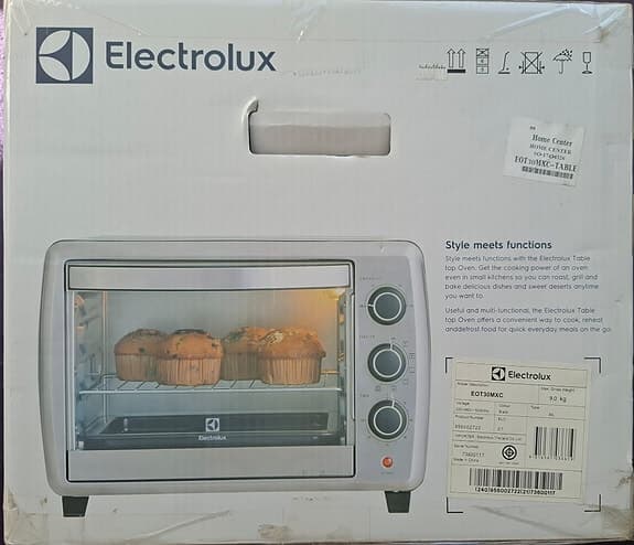 NY Electrolux Bänkugn 30L (EOT30MXC) – Oanvänd i kartong!