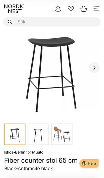 Muuto barpallar 65 cm