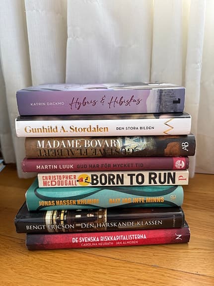 Bokpaket blandade titlar skönlitteratur facklitteratur svenska