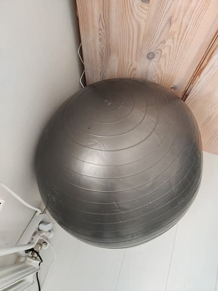 Casall pilatesboll grå