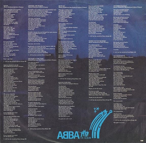 Abba-The Album-1977 LP
