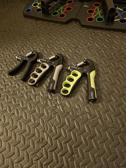 Grepp tränare - grip trainers + pushup bräda - greppstryka rep räknare