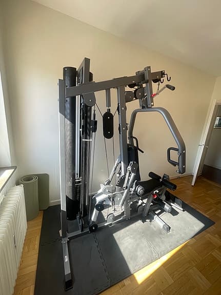 Abilica multigym hemmagym svart