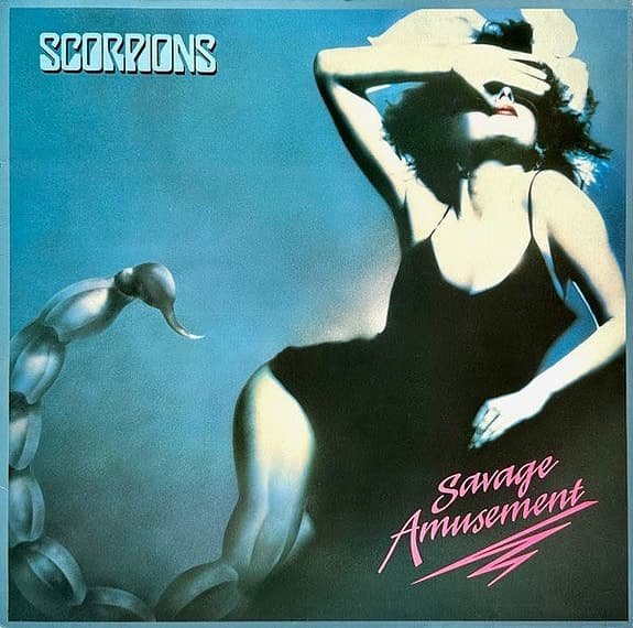 Scorpions Savage Amusement vinylskiva