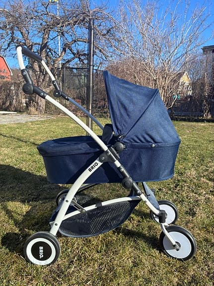 BRIO dockvagn blå