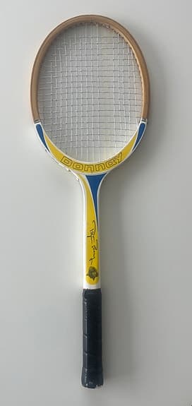 Vintage Donnay Björn Borg tennisracketar 70-tal. Samlarobjekt.
